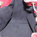 LOUIS VUITTON Epi Petit Noe Shoulder Bag Bicolor Black Red M44017 LV Auth 165859-19