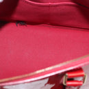 LOUIS VUITTON Monogram Vernis Alma PM Bag Rouge Grunadine M91693 Auth 165861-11