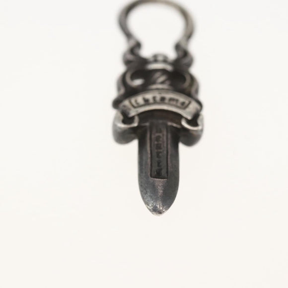 Chrome Hearts Dolch-Anhänger, Top Ag925 Silber, Original, 165864SM