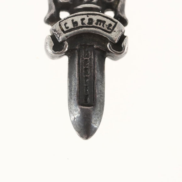 Chrome Hearts Dagger Charm Pendant Top Ag925 Silver Auth 165864SM