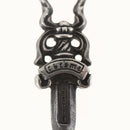 Chrome Hearts Dolch-Anhänger, Top Ag925 Silber, Original, 165864SM-8