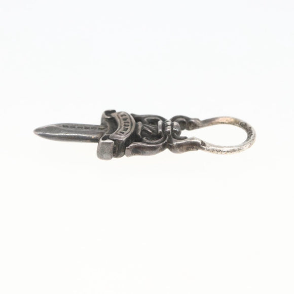 Chrome Hearts Dagger Charm Anhänger-Top Ag925 Silber Auth 165865SM