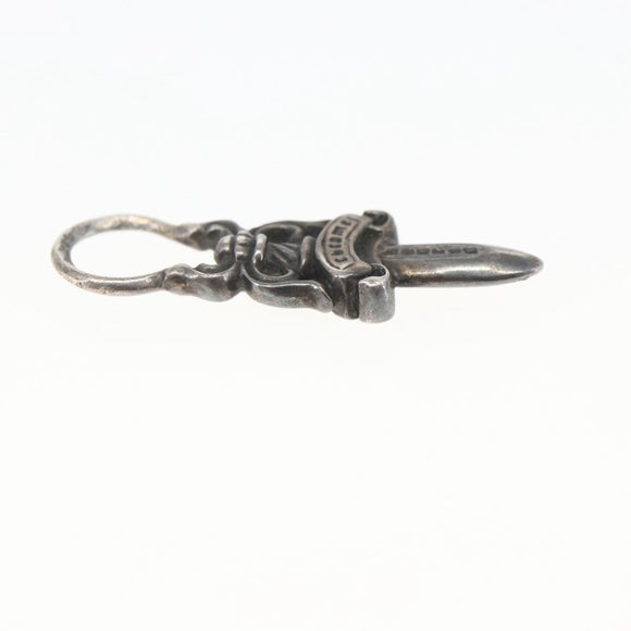 Chrome Hearts Dagger Charm Anhänger-Top Ag925 Silber Auth 165865SM