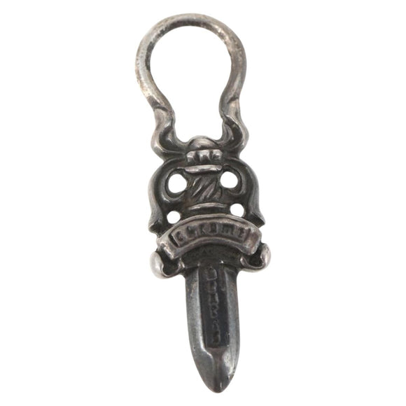 Chrome Hearts Dagger Charm Anhänger-Top Ag925 Silber Auth 165865SM