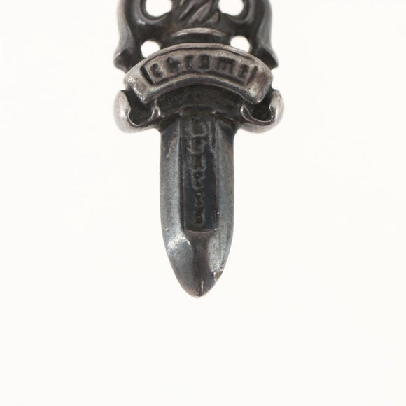 Chrome Hearts Dagger Charm Anhänger-Top Ag925 Silber Auth 165865SM