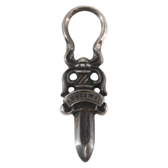 Chrome Hearts Dagger Charm Anhänger-Top Ag925 Silber Auth 165865SM