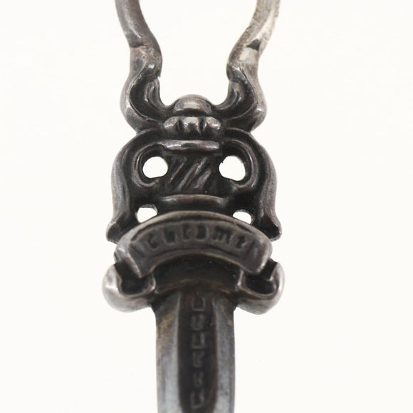 Chrome Hearts Dagger Charm Anhänger-Top Ag925 Silber Auth 165865SM