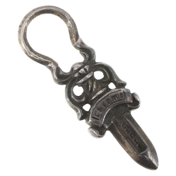 Chrome Hearts Dagger Charm Pendant Top Ag925 Silver Auth 165866SM