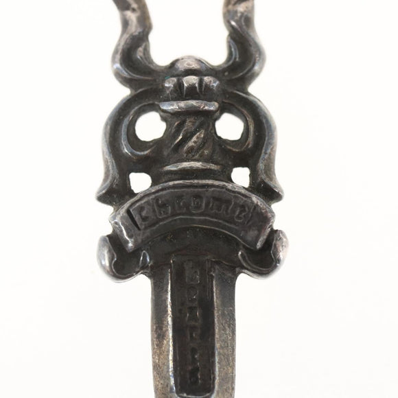 Chrome Hearts Dagger Charm Pendant Top Ag925 Silver Auth 165866SM