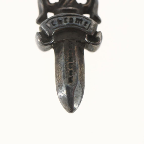 Chrome Hearts Dagger Charm Pendant Top Ag925 Silver Auth 165866SM