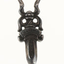 Chrome Hearts Dagger Charm Pendant Top Ag925 Silver Auth 165866SM-8