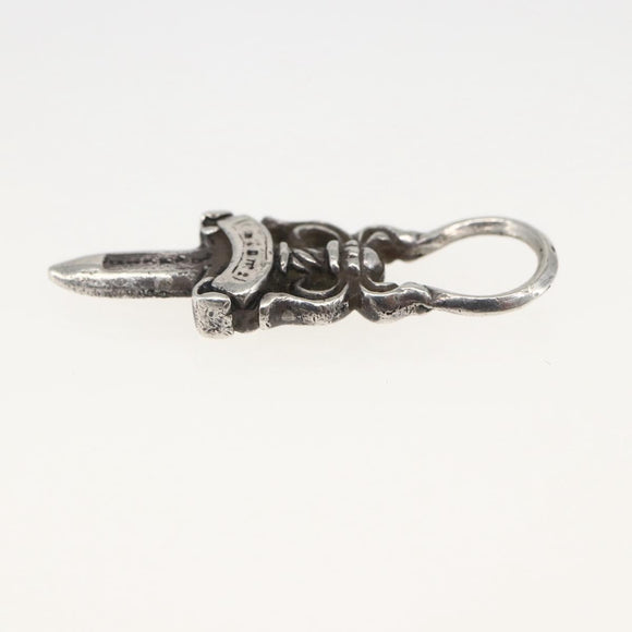 Chrome Hearts Dagger Charm Pendant Top Ag925 Silver Auth 165867SM