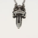 Chrome Hearts Dagger Charm Pendant Top Ag925 Silver Auth 165867SM-13