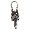 Chrome Hearts Dagger Charm Pendant Top Ag925 Silver Auth 165867SM-2