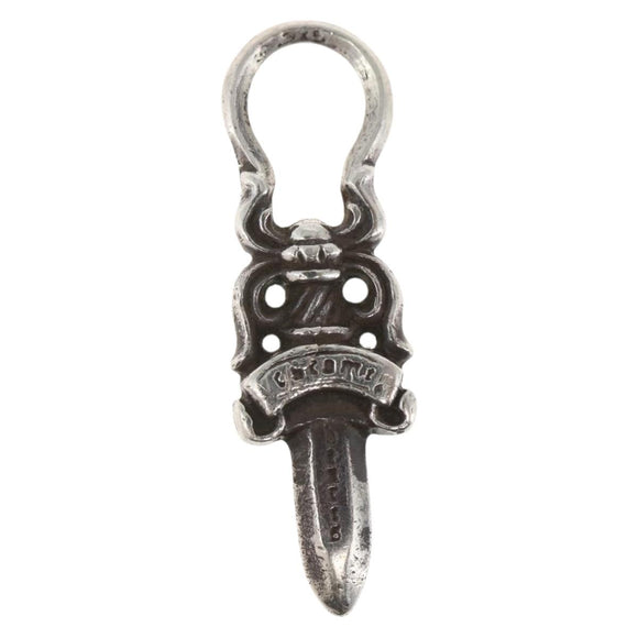 Chrome Hearts Dagger Charm Pendant Top Ag925 Silver Auth 165867SM