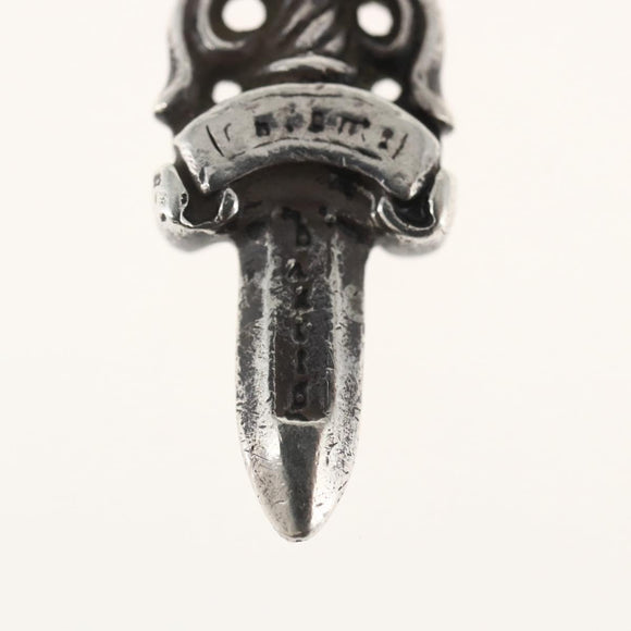 Chrome Hearts Dagger Charm Pendant Top Ag925 Silver Auth 165867SM