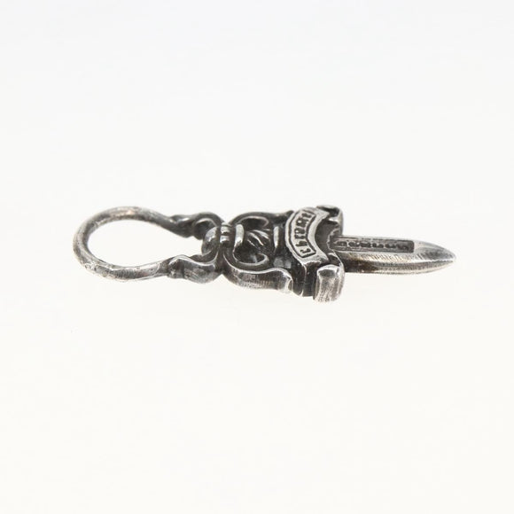 Chrome Hearts Dolch-Charm-Anhänger Top Ag925 Silber Authentisch 165869SM