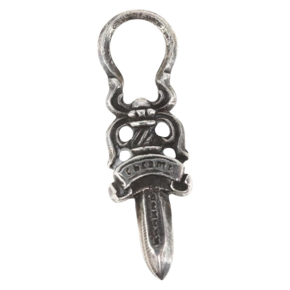 Chrome Hearts Dolch-Charm-Anhänger Top Ag925 Silber Authentisch 165869SM