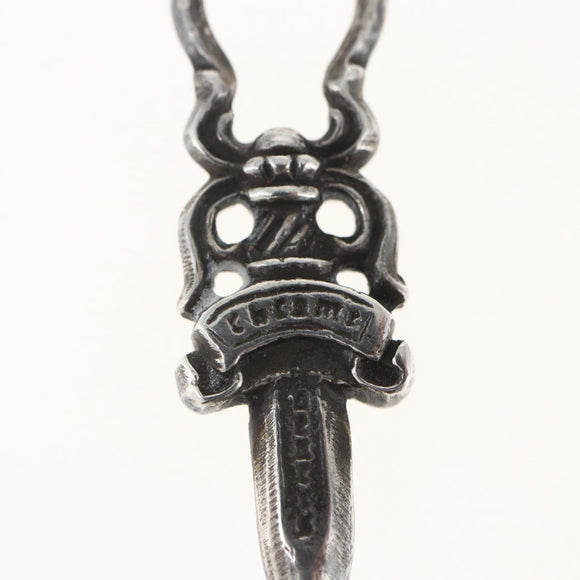 Chrome Hearts Dolch-Charm-Anhänger Top Ag925 Silber Authentisch 165869SM