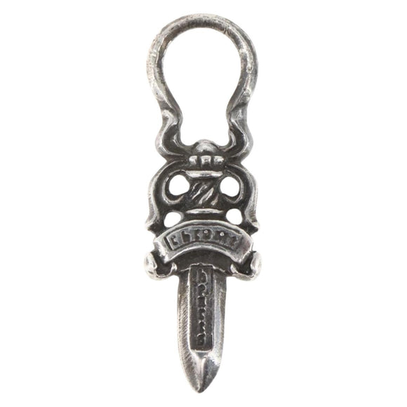Chrome Hearts Dolch-Charm-Anhänger Top Ag925 Silber Authentisch 165869SM