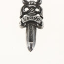 Chrome Hearts Dolch-Charm-Anhänger Top Ag925 Silber Authentisch 165869SM-7