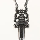 Chrome Hearts Dolch-Charm-Anhänger Top Ag925 Silber Authentisch 165869SM-8