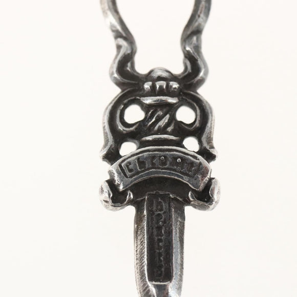 Chrome Hearts Dolch-Charm-Anhänger Top Ag925 Silber Authentisch 165869SM