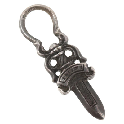 Chrome Hearts Dagger Charm Pendant Top Ag925 Silver Auth 165870SM