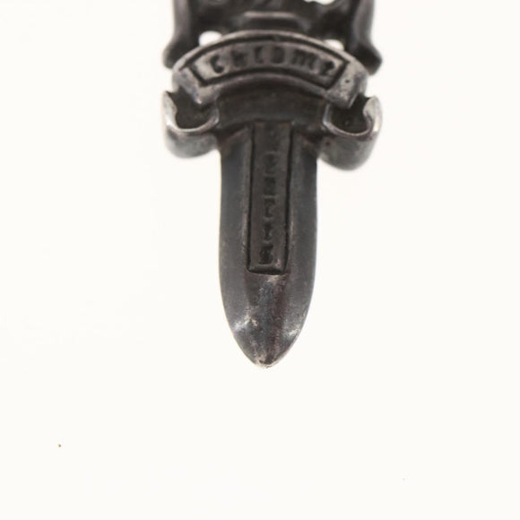 Chrome Hearts Dagger Charm Pendant Top Ag925 Silver Auth 165870SM
