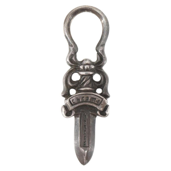 Chrome Hearts Dagger Charm Pendant Top Ag925 Silver Auth 165870SM