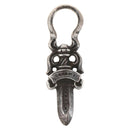 Chrome Hearts Dagger Charm Pendant Top Ag925 Silver Auth 165871SM-2