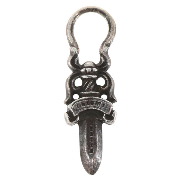 Chrome Hearts Dagger Charm Pendant Top Ag925 Silver Auth 165871SM