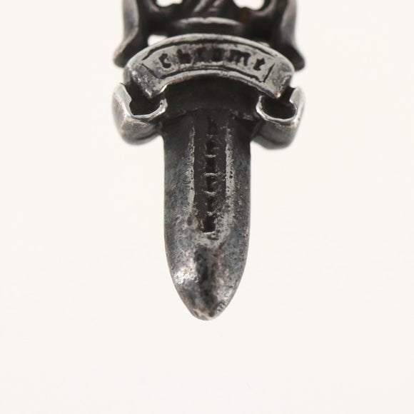 Chrome Hearts Dagger Charm Pendant Top Ag925 Silver Auth 165871SM