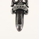 Chrome Hearts Dagger Charm Pendant Top Ag925 Silver Auth 165871SM-7