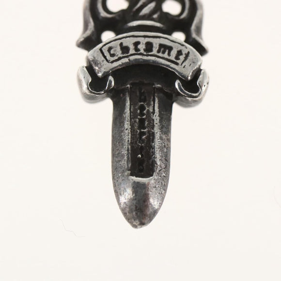 Chrome Hearts Dagger Charm Pendant Top Ag925 Silver Auth 165871SM