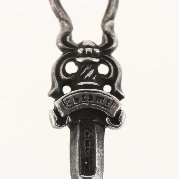 Chrome Hearts Dagger Charm Pendant Top Ag925 Silver Auth 165871SM