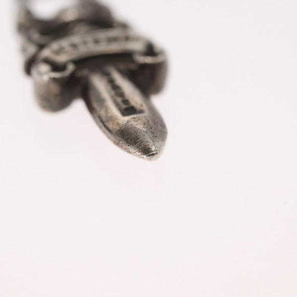 Chrome Hearts Dagger Charm Pendant Top Ag925 Silver Auth 165872SM