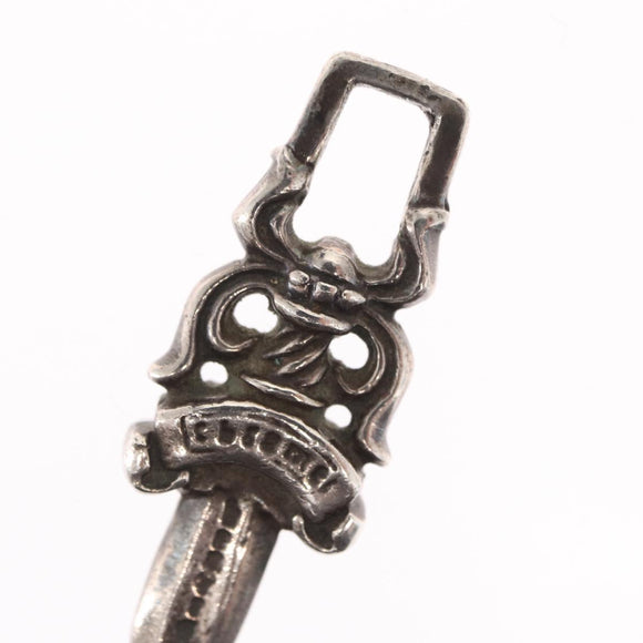 Chrome Hearts Dagger Charm Pendant Top Ag925 Silver Auth 165872SM