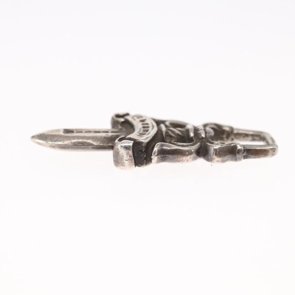 Chrome Hearts Dagger Charm Pendant Top Ag925 Silver Auth 165872SM