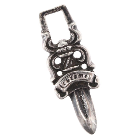 Chrome Hearts Dagger Charm Pendant Top Ag925 Silver Auth 165873SM