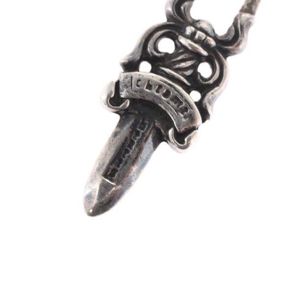 Chrome Hearts Dagger Charm Pendant Top Ag925 Silver Auth 165873SM