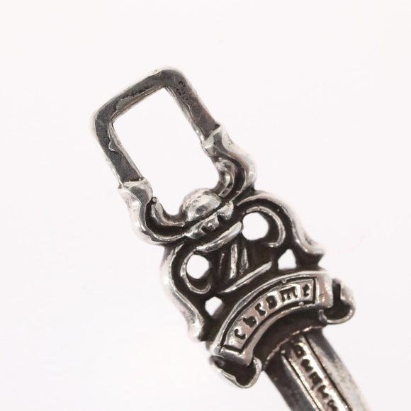 Chrome Hearts Dagger Charm Pendant Top Ag925 Silver Auth 165875SM