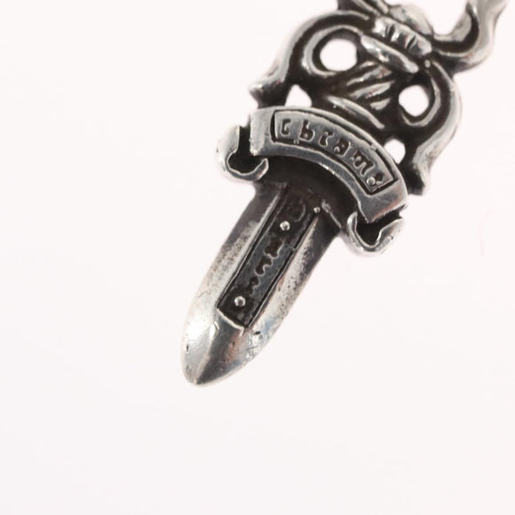 Chrome Hearts Dagger Charm Pendant Top Ag925 Silver Auth 165875SM
