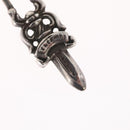 Chrome Hearts Dolchanhänger Top Ag925 Silber Auth 165876SM-3