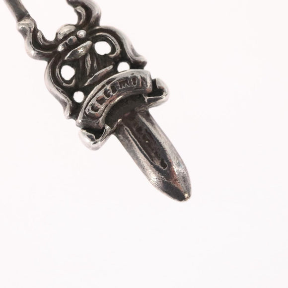 Chrome Hearts Dolchanhänger Top Ag925 Silber Auth 165876SM