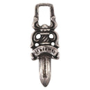 Chrome Hearts Dolchanhänger Top Ag925 Silber Auth 165876SM-5
