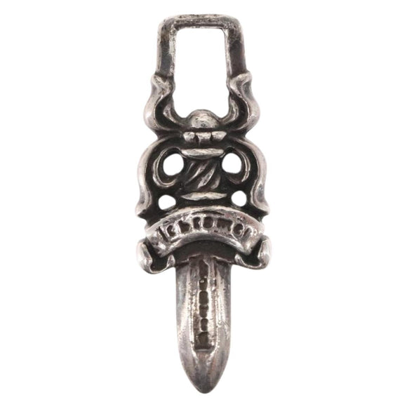 Chrome Hearts Dolchanhänger Top Ag925 Silber Auth 165876SM