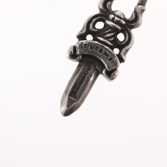 Chrome Hearts Dolchanhänger Top Ag925 Silber Auth 165876SM