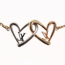 LOUIS VUITTON Brassle Heart Falling in Love metal Gold M00466 LV Auth 165877SM-10