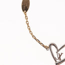 LOUIS VUITTON Brassle Heart Falling in Love metal Gold M00466 LV Auth 165877SM-14